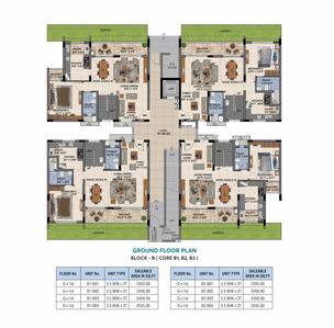 Project Image of 2391 Sq.ft 3 BHK Apartment / Flat for sale in Hennur for Rs. 29000000