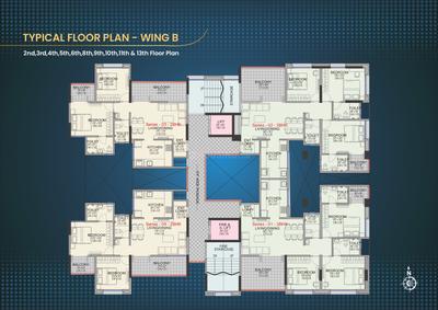 Project Image of 535.0 - 833.02 Sq.ft 2 BHK Apartment for buy in Millennium Amara