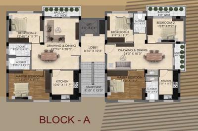 Project Image of 1021.0 - 1279.0 Sq.ft 2 BHK Apartment for buy in Amrut Enclave 