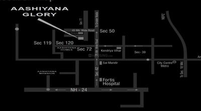 Project Image of 520.0 - 1580.0 Sq.ft 1 BHK Apartment for buy in Investors Aashiyana Glory