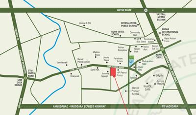 Project Image of 542.39 - 576.41 Sq.ft 2 BHK Apartment for buy in Aai Royal Riyaz Residency