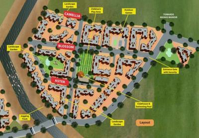 Project Image of 0.0 - 341.0 Sq.ft 1 BHK Apartment for buy in Jashnani Chintamani Habitat Daffodils Type G E