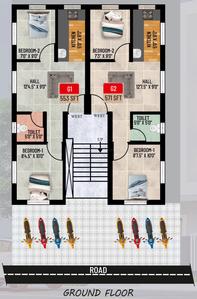Project Image of 403.0 - 571.0 Sq.ft 1 BHK Apartment for buy in Crest Zayn