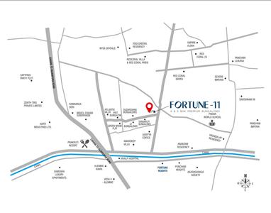 Project Image of 0.0 - 1295.11 Sq.ft 4 BHK Bungalow for buy in Shree Fortune 11