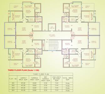 Project Image of 202.0 - 1082.0 Sq.ft 2 BHK Apartment for buy in Chamadia Plenum Park Part 2