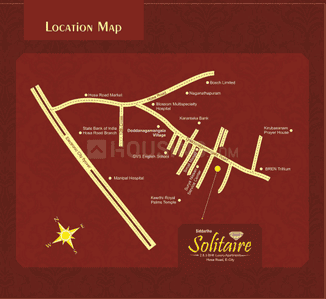 Project Image of 733.0 - 1095.0 Sq.ft 2 BHK Apartment for buy in Siddartha Solitaire