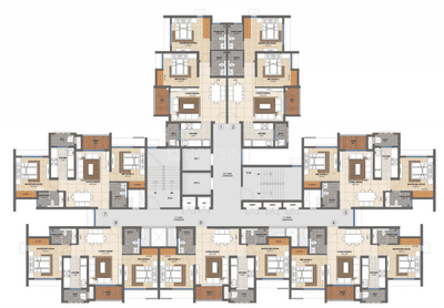 Project Image of 688.0 - 1556.0 Sq.ft 2 BHK Apartment for buy in Lodha Casa Belvedere