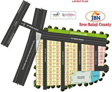Project Image of 1647.0 - 1800.0 Sq.ft Residential Plot Plot for buy in Sreeni Sri Balaji County