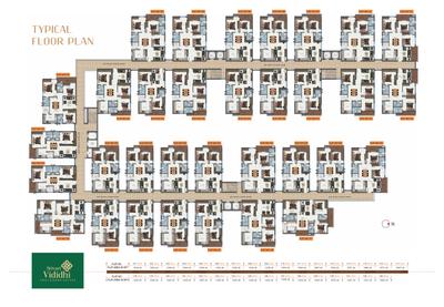 Project Image of 1231.0 - 1670.0 Sq.ft 2 BHK Apartment for buy in Srivari Vididhi