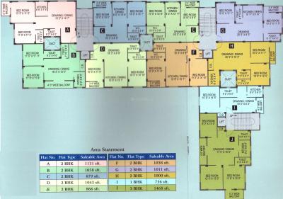 Project Image of 756.0 - 1468.0 Sq.ft 1 BHK Apartment for buy in Bhawani Lake View