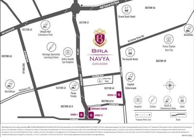 Project Image of 2880.42 - 3350.33 Sq.ft Residential Plot Plot for buy in Birla Navya Anaika Plot
