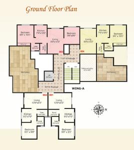Project Image of 320.12 - 496.54 Sq.ft 1 BHK Apartment for buy in Golden Bliss