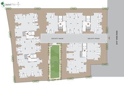 Project Image of 401.6 - 676.4 Sq.ft 1 BHK Apartment for buy in Vraj Residency