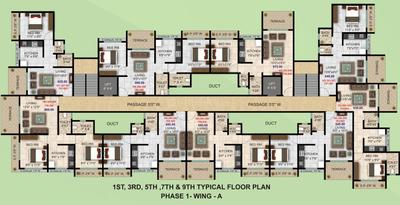 Project Image of 316.0 - 510.0 Sq.ft 1 BHK Apartment for buy in Mahavir Paradise Phase 1