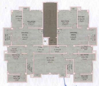 Project Image of 1180.0 - 1540.0 Sq.ft 2 BHK Apartment for buy in Thulai Enclave