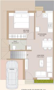 Project Image of 975.0 - 1134.0 Sq.ft 3 BHK Villa for buy in Value Auro Vista II