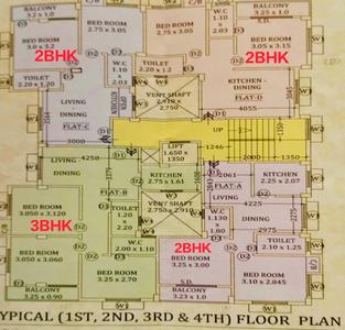 Project Image of 464.0 - 626.0 Sq.ft 2 BHK Apartment for buy in Sri Krishna Tower