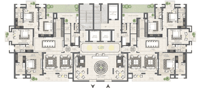 Project Image of 2255.0 - 2466.0 Sq.ft 4 BHK Apartment for buy in Omaxe Grand Phase 6