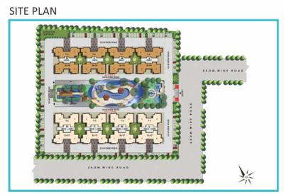 Project Image of 1575.0 - 1775.0 Sq.ft 3 BHK Apartment for buy in Omaxe Waterscapes