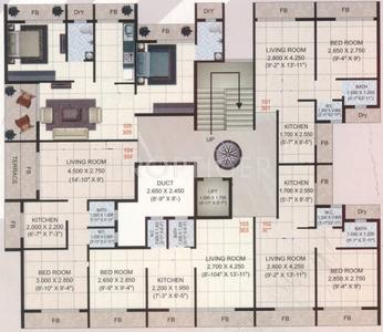 Project Image of 566.0 - 926.0 Sq.ft 1 BHK Apartment for buy in Pruthvi Apartment