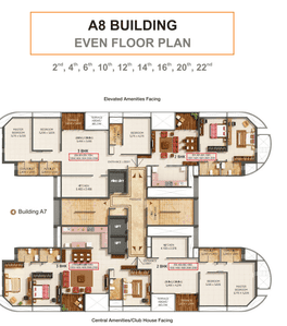 Project Image of 1650 Sq.ft 3 BHK Apartment / Flat for sale in Hadapsar for Rs. 23500000
