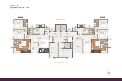 Project Image of 647.13 - 1516.76 Sq.ft 2 BHK Apartment for buy in Geras World of Joy M