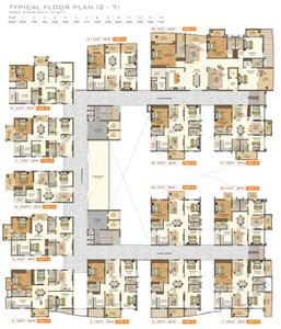 Project Image of 1476 Sq.ft 3 BHK Apartment / Flat for sale in Financial District for Rs. 22000000