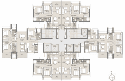 Project Image of 830.0 - 1672.0 Sq.ft 2 BHK Apartment for buy in Asteria by Courtyard