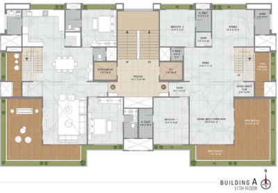 Project Image of 1481.0 - 2253.0 Sq.ft 4 BHK Apartment for buy in Shaly Sky Deck