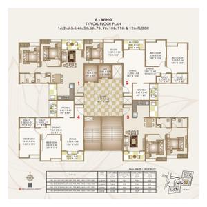 Project Image of 741.0 - 957.0 Sq.ft 2 BHK Apartment for buy in Choice Goodwill Metropolis East