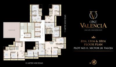 Project Image of 320.347 - 585.441 Sq.ft 1 BHK Apartment for buy in Space One Valencia