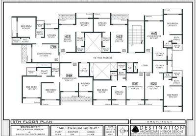 Project Image of 154.0 - 393.0 Sq.ft 1 RK Apartment for buy in Millenium Height
