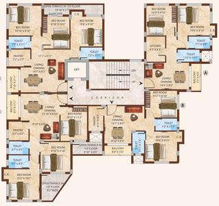 Project Image of 531.0 - 1133.0 Sq.ft 1 BHK Apartment for buy in Eden Willow Estate
