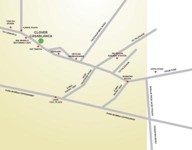 Project Image of 0.0 - 778.0 Sq.ft 2 BHK Apartment for buy in Clover Casablanca Phase II