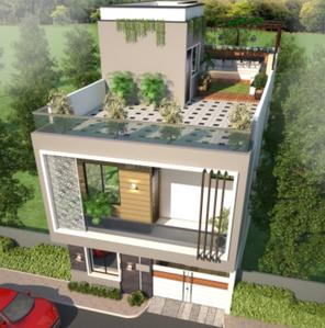 Shreeji Lotus Green Villa Elevation 1