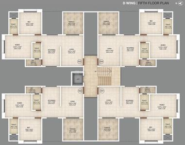 Project Image of 676.0 - 735.0 Sq.ft 2 BHK Apartment for buy in Manav Silver Park Phase I