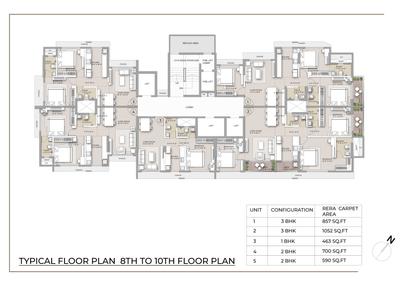 Project Image of 463.0 - 1128.0 Sq.ft 1 BHK Apartment for buy in Hum Gagansagar