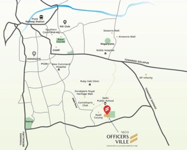 Project Image of 1773.78 - 4667.88 Sq.ft Residential Plot Plot for buy in Vasupujya Neco Officers Ville I