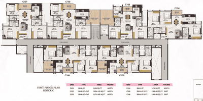 Project Image of 939 Sq.ft 2 BHK Apartment / Flat for sale in Porur for Rs. 8400000