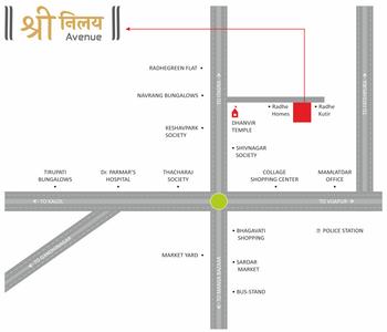 Shree Nilay Avenue Location Plan 1