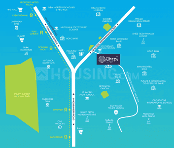 Project Image of 980 Sq.ft 2 BHK Apartment / Flat for sale in Thane West for Rs. 13000000