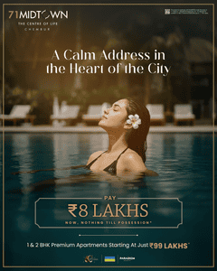 Project Image of 348.32 - 853.0 Sq.ft 1 BHK Apartment for buy in 71 Midtown