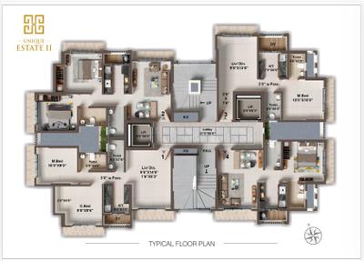 Project Image of 1140 Sq.ft 2 BHK Apartment / Flat for sale in Mira Road East for Rs. 11000000