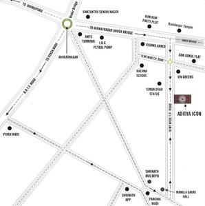 Project Image of 1215.0 - 1539.0 Sq.ft 2 BHK Apartment for buy in Aditya Icon