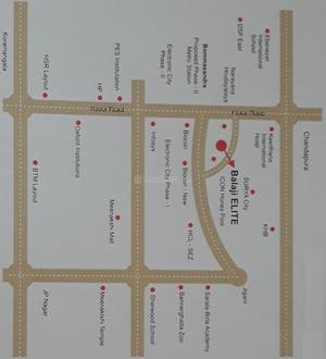 Project Image of 785.0 - 1410.0 Sq.ft 2 BHK Apartment for buy in Surendra Babu P Balaji Elite