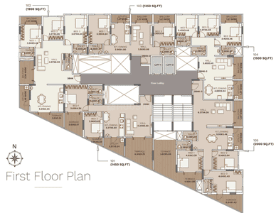 Project Image of 816.66 - 1248.08 Sq.ft 2 BHK Apartment for buy in Aadi Bhagwant