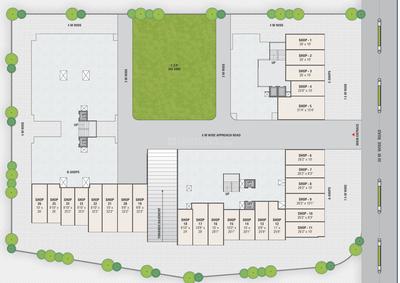 Project Image of 584.91 - 637.01 Sq.ft 2 BHK Apartment for buy in Shyam One40