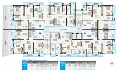 Project Image of 875.0 - 1790.0 Sq.ft 2 BHK Apartment for buy in Kirti Raman Residency