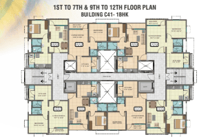 Project Image of 341.0 - 488.0 Sq.ft 1 BHK Apartment for buy in Naiknavare Dwarka Project 4