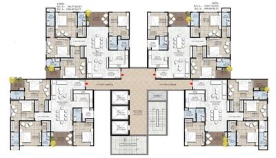 Project Image of 0.0 - 2487.0 Sq.ft 4 BHK Apartment for buy in Rajasthan RHB Greenwood Iconic